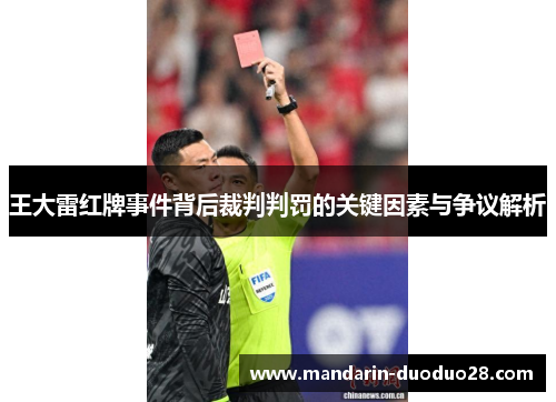 王大雷红牌事件背后裁判判罚的关键因素与争议解析 王大雷红牌事件背后裁判判罚的关键因素与争议解析